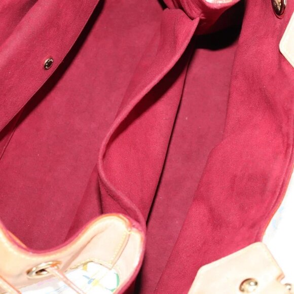 LOUIS VUITTON Monogram Multicolor Ursula Tote Bag White M40123 LV Auth PP786V - Picture 9 of 15